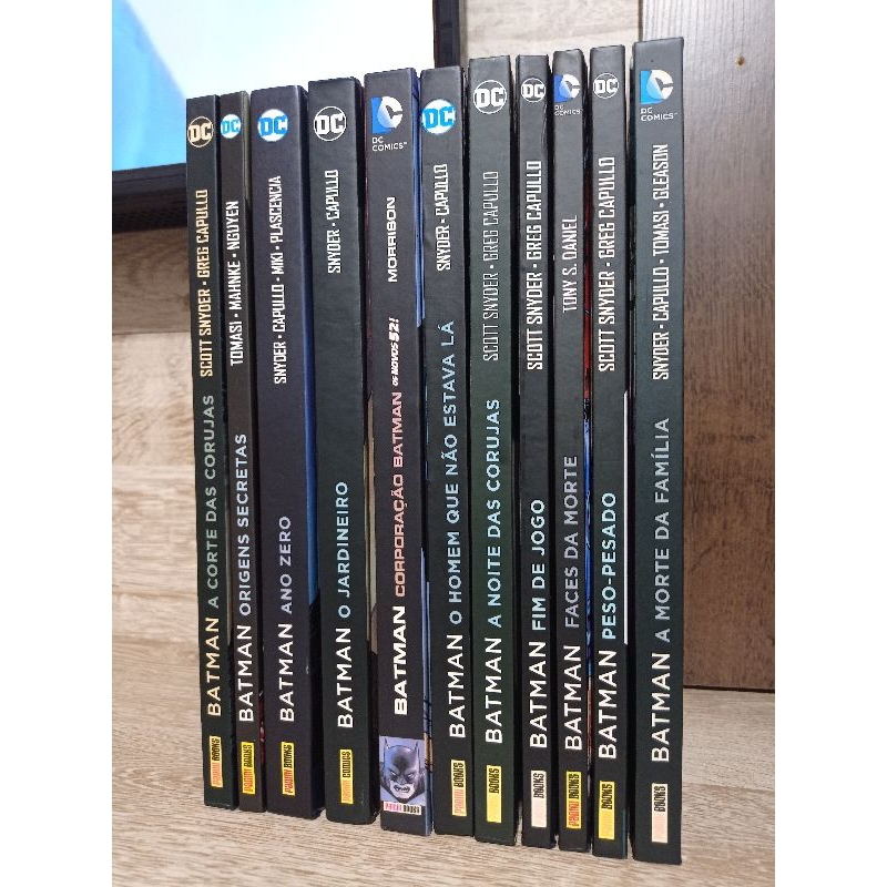 Coleção Batman Os Novos 52 - fase completa/11 edições | Shopee Brasil