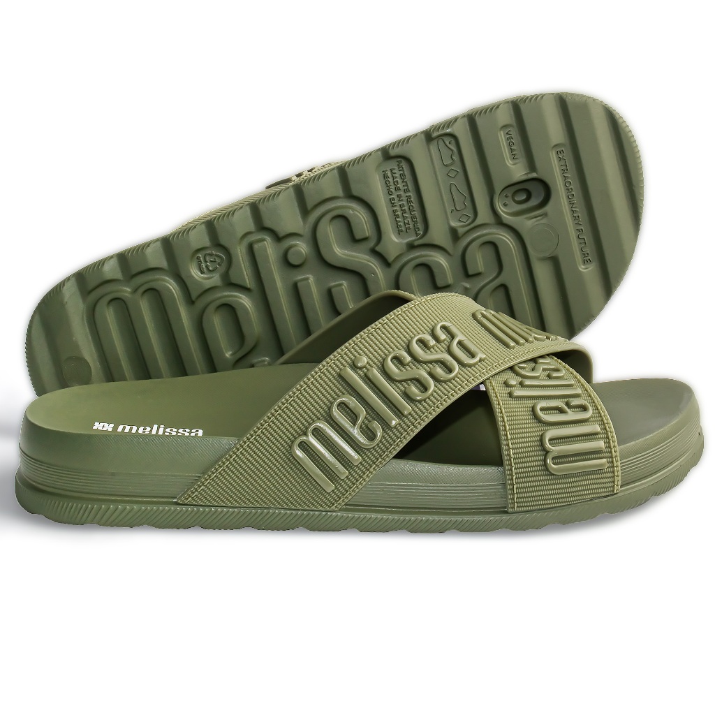 Chinelo Melissa Cozy Slide M-lover Feminino Original 36118 Verde