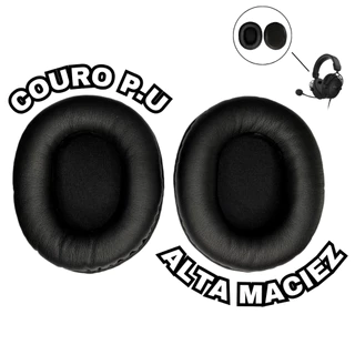 Espumas Almofadas Couro P.U Para Fone Hyperx Cloud Alpha / S