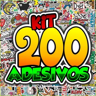 200 Adesivos Figurinhas para Bike Carro Moto Capacete - Frases Grau 244 Aranha - APROVA D'AGUA