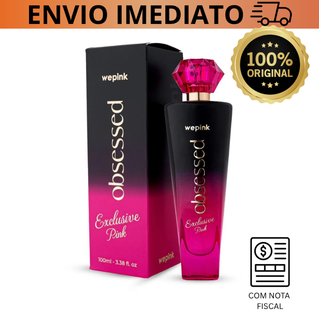 Obsessed Exclusive Pink Desodorante Colônia 100ml | Shopee Brasil