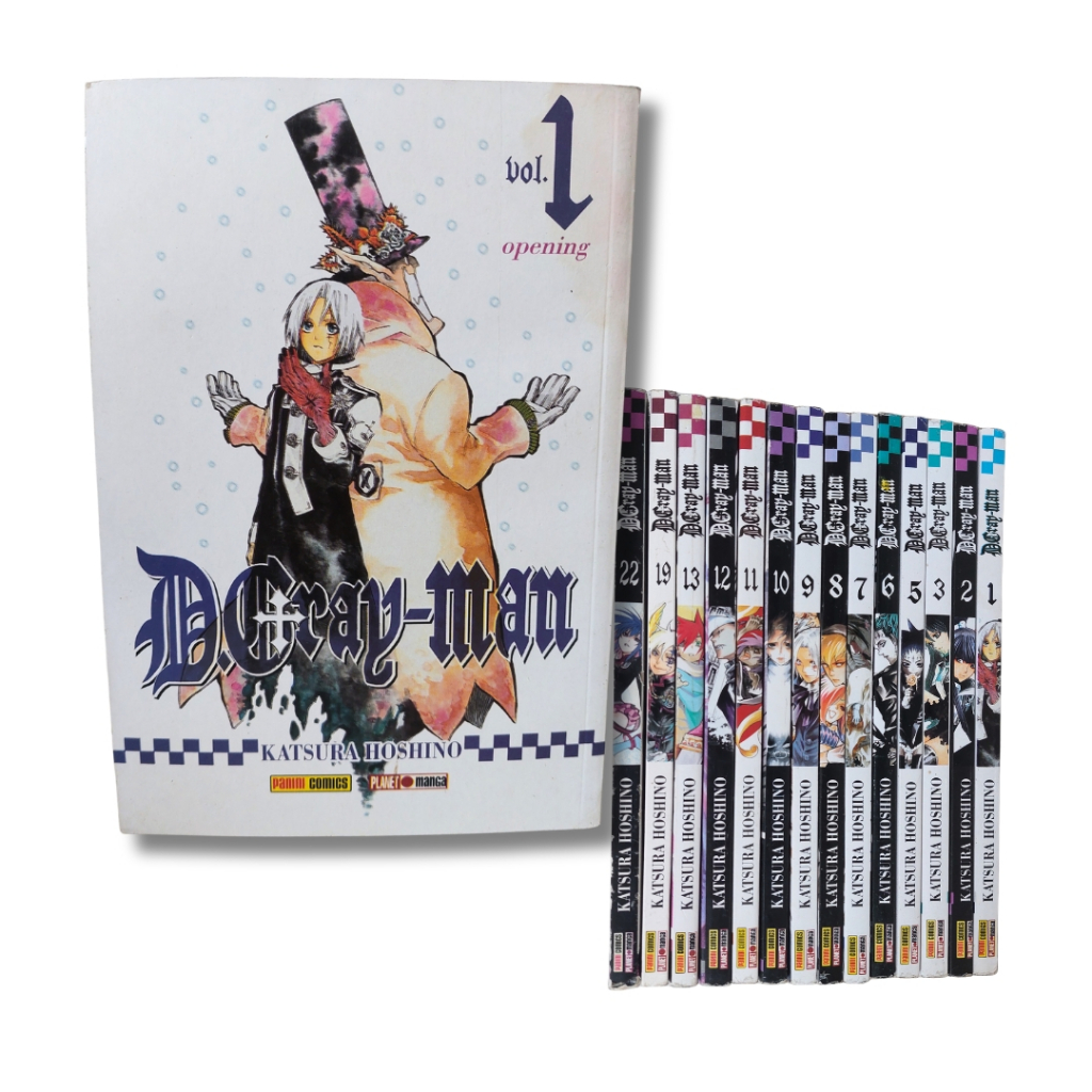 Mangá D. Gray-Man volumes variados avulsos | Shopee Brasil