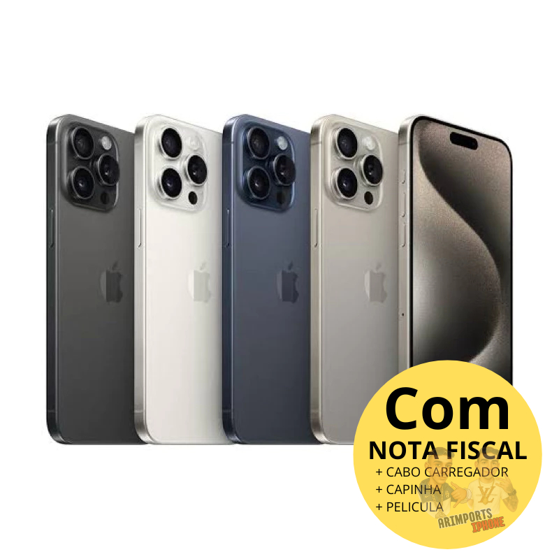 iPhone15pro 128gb 新品 Iphone 15 Pro/ 15 Pro Max 128gb/ 256gb 100% Original Com Garantia