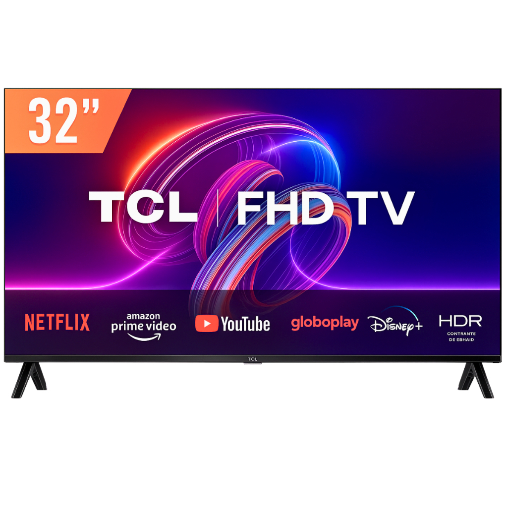 Smart TV TCL 32 Polegadas Full Hd Android Hdr10 Wi-fi Bluetooth Hdmi ...
