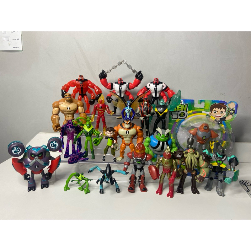COLEÇÃO BONECOS BEN 10 REBOOT - LUCASOOO | Shopee Brasil