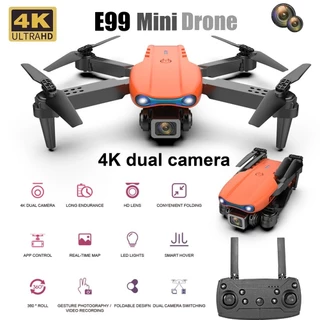 Drone com Câmera 4K K3 E99 Pro Auto Estável Wifi Video/Foto Dobrável 3 Baterias em Oferta na Shopee