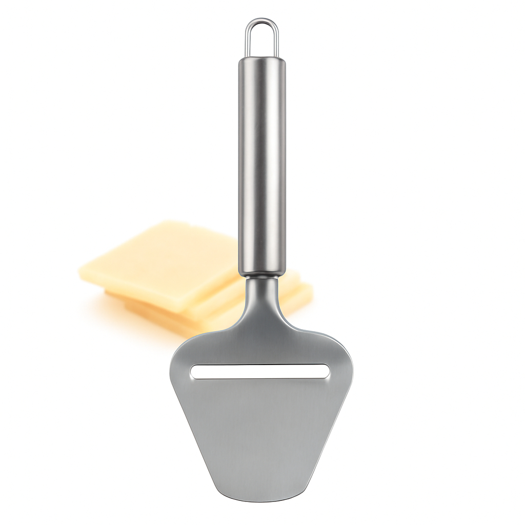 Plaina Fatiador de Queijo Inox 23cm Fatiador Rápido e Precis
