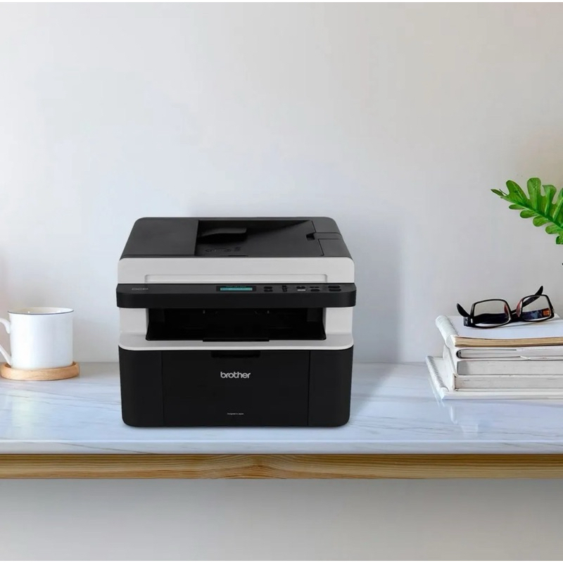Impressora multifuncional monocromática Brother DCP-1617NW 220V ...
