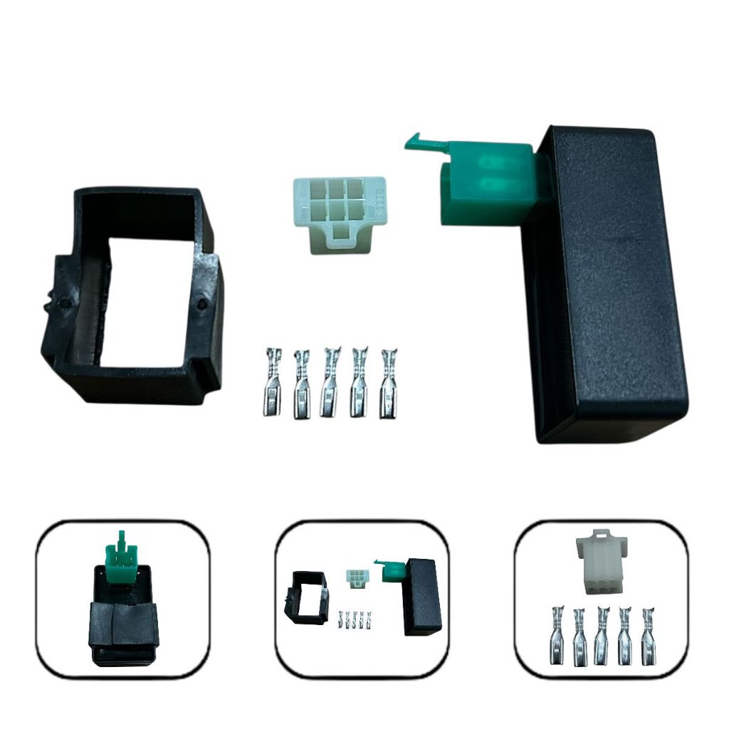 Cdi Conector P/Moto Shineray Xy 50 Phoenix Gold 50 | Shopee Brasil