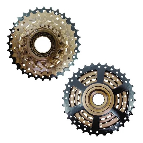 Catraca Bicicleta 8v Marcha Pinhão Bike MTB Urbana Estrada Aro 26 a 29 ...