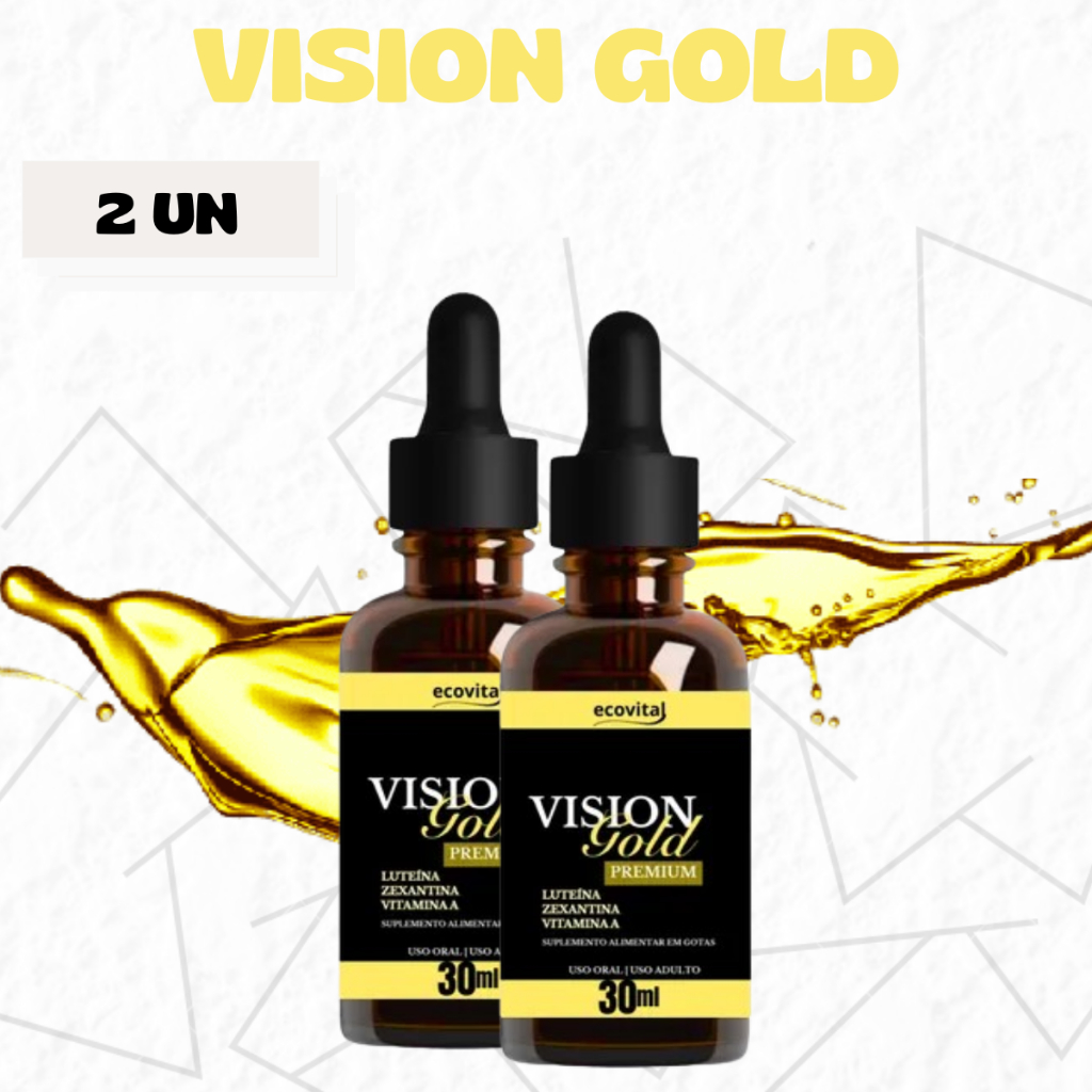 Vision Gold Original Ultra Eficaz 2 Unidades | Shopee Brasil
