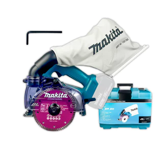 Serra Mármore a Bateria Makita 18V LXT 125 mm com Maleta Coletor de Pó e Chave Sextavada em Oferta na Shopee