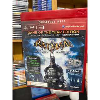Batman Arkham Asylum Game Of The Year editon Greatest Hits Ps3