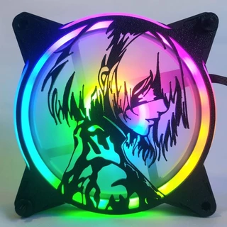 GRADE GRELHA PARA COOLER FAN GRILL 120MM X 120MM PERSONALIZADO 2B NIER AUTOMATA ANIME PC SETUP GAMER