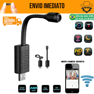 Mini Camera Usb Segurança Hd Haste Flexível Endoscópio Esp em Oferta na Shopee
