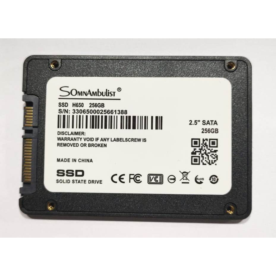 Disco Sólido Interno Hd Ssd - 120gb - 256gb - Somnambulist