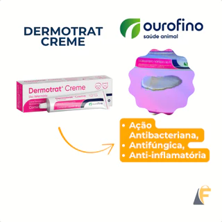 Dermotrat Creme Anti-inflamatória Ouro Fino 20g em Oferta na Shopee
