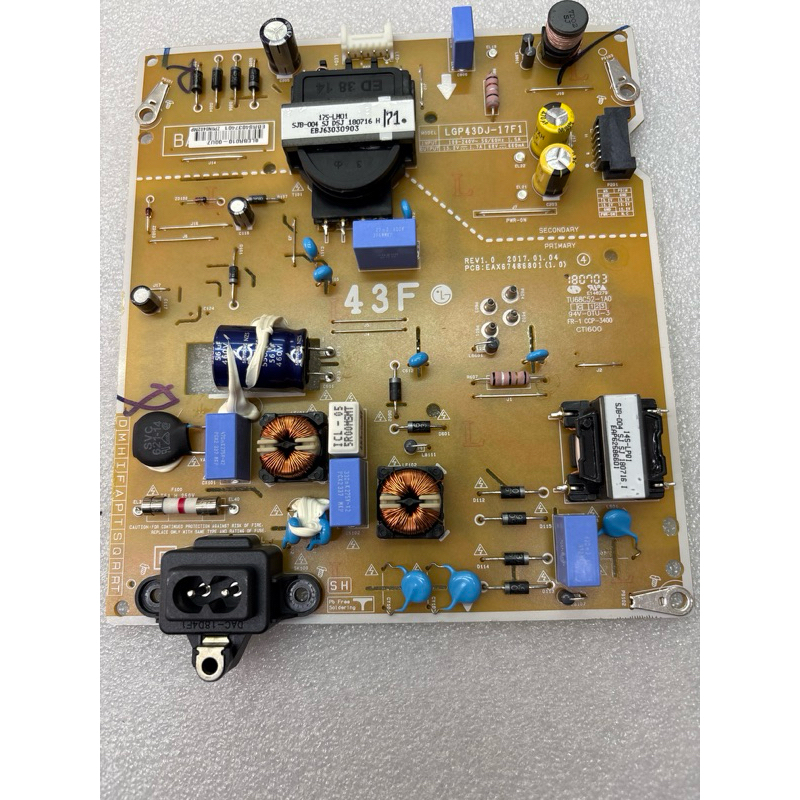 PLACA FONTE 49LJ5500 49LJ551C 49LK5700 49LK5750PSA EAY64491401
