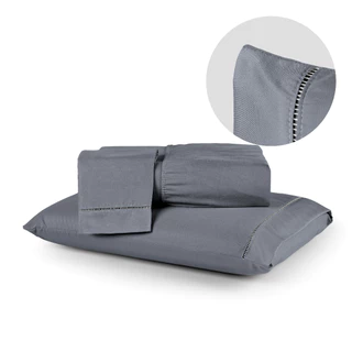 Kit Jogo de Cama Lençol 400 Fios Toque Macio Cama Box Luxo em Oferta na Shopee