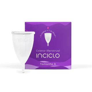 Coletor Menstrual Inciclo Reutilizável Silicone Copinho Hipoalergênico Confortável em Oferta na Shopee