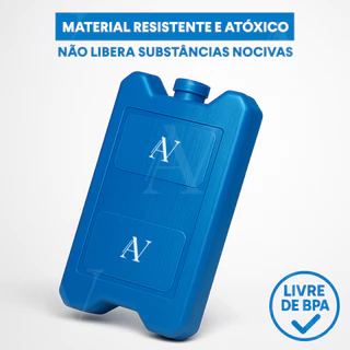 5 Gelo Reutilizável Artificial 200 Ml Ideal Cooler Bebidas
