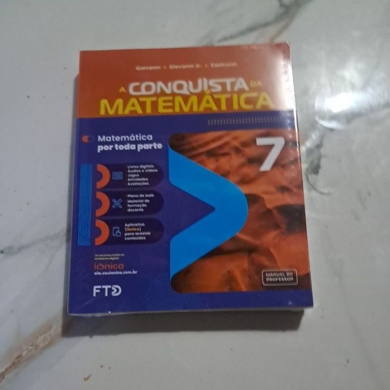 a conquista da matemática 7 ano | Shopee Brasil
