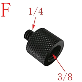 Adaptador conversor 3/8 para 1/4 Adaptador conversor de Rosca 3/8 para 1/4 - Kit 2 Unidades