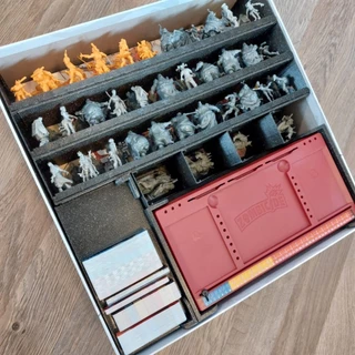 🧟♂️ Organizador para Zombicide 2ª Edição – Compatível com Cartas Sleeved e Sem Sleeve 🧟♀️