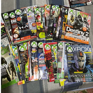 Revista Xbox 360 e Xbox editora Europa vários números Games Tomb Raider e outros