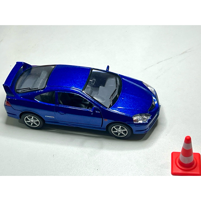 Miniatura carro Honda Integra Type R 1/34 em metal -abrem a porta