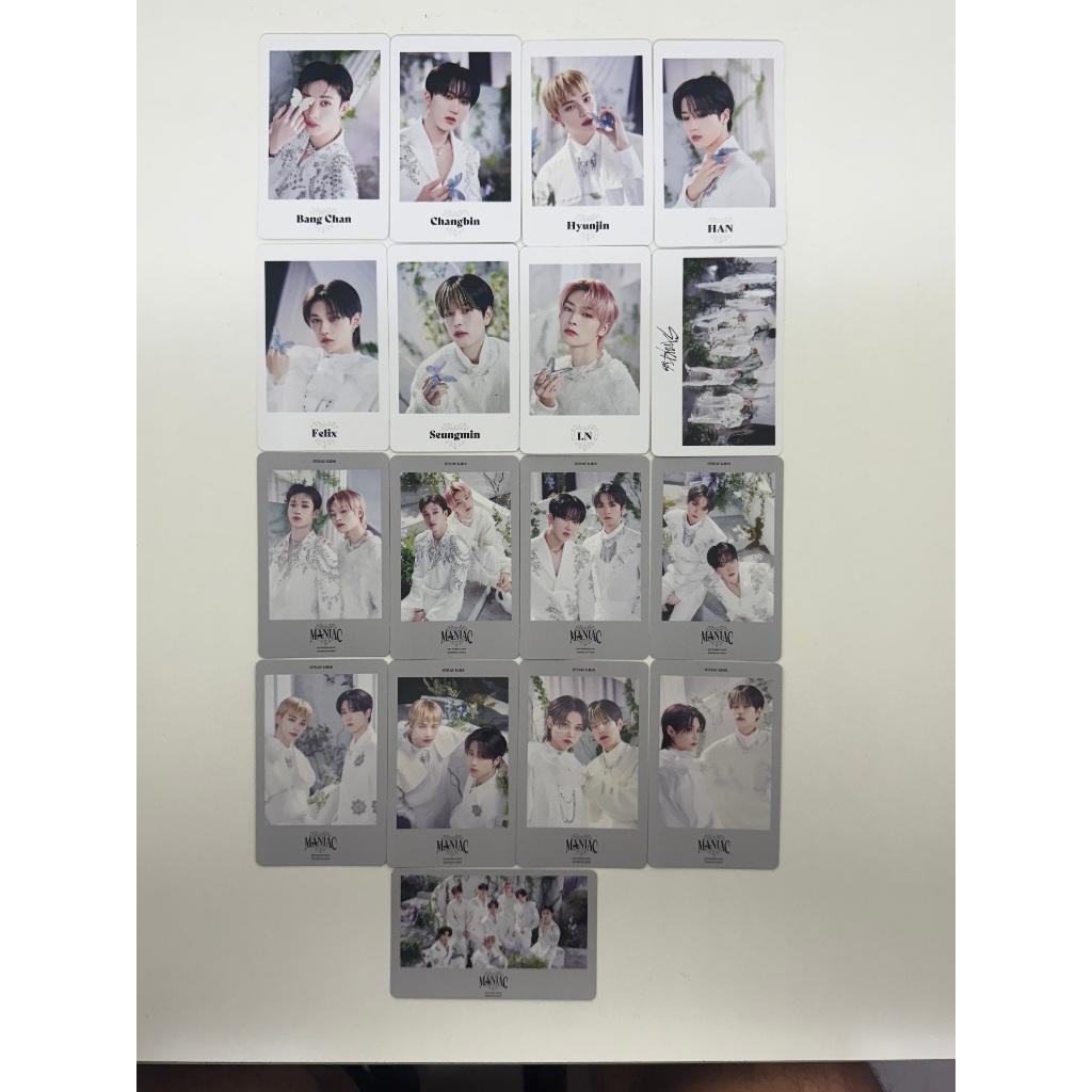 Stray Kids MANIAC ENCORE in JAPAN 限定 トレカ stray kids maniac encore in japan photocard original kpop | Shopee