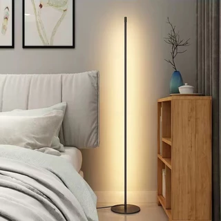 Luminária Vertical LED Branco – Estilo Nórdico para Sala, Quarto ou Escritório -G5