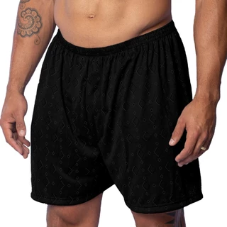 Samba Canção Malha Conforto Cueca Masculina Pijama Poliéster Elasticidade Alta em Oferta na Shopee
