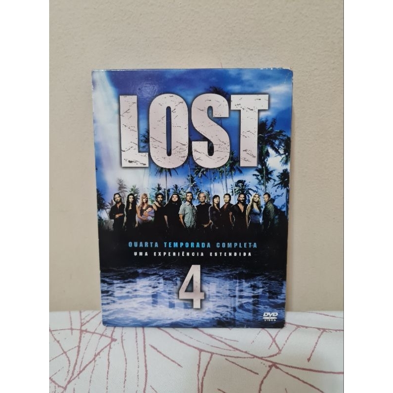 LOST 4ª TEMPORADA COMPLETA DVD ORIGINAL | Shopee Brasil