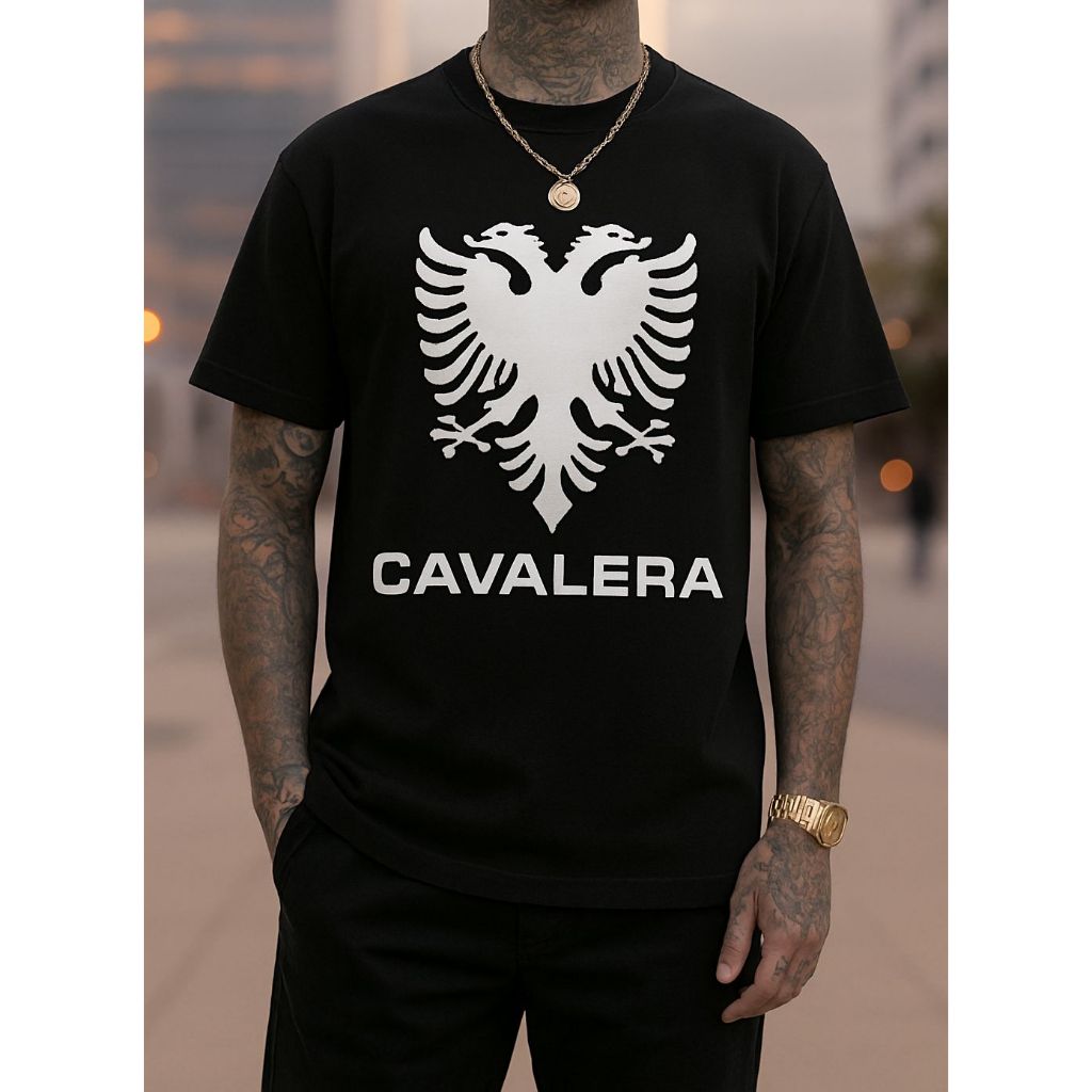 Camisa Cavalera Estampada Novidade Algodão 30.1 Premium Camiseta Estilosa