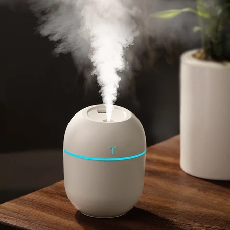 Mini Umidificador Difusor Aromatizador Egg Portátil Usb Led Aromatizador De Ambiente Purificador De Ar Casa Escritório