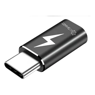 Adaptador Cabo Iphone Lightning Para Usb Type-c Preto