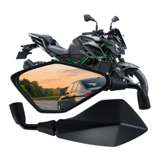 Par Retrovisor Kawasaki Z400 Haste Curta Rebaixada Lente Convexa Honda/Yamaha ENVIO IMEDIATO em Oferta na Shopee