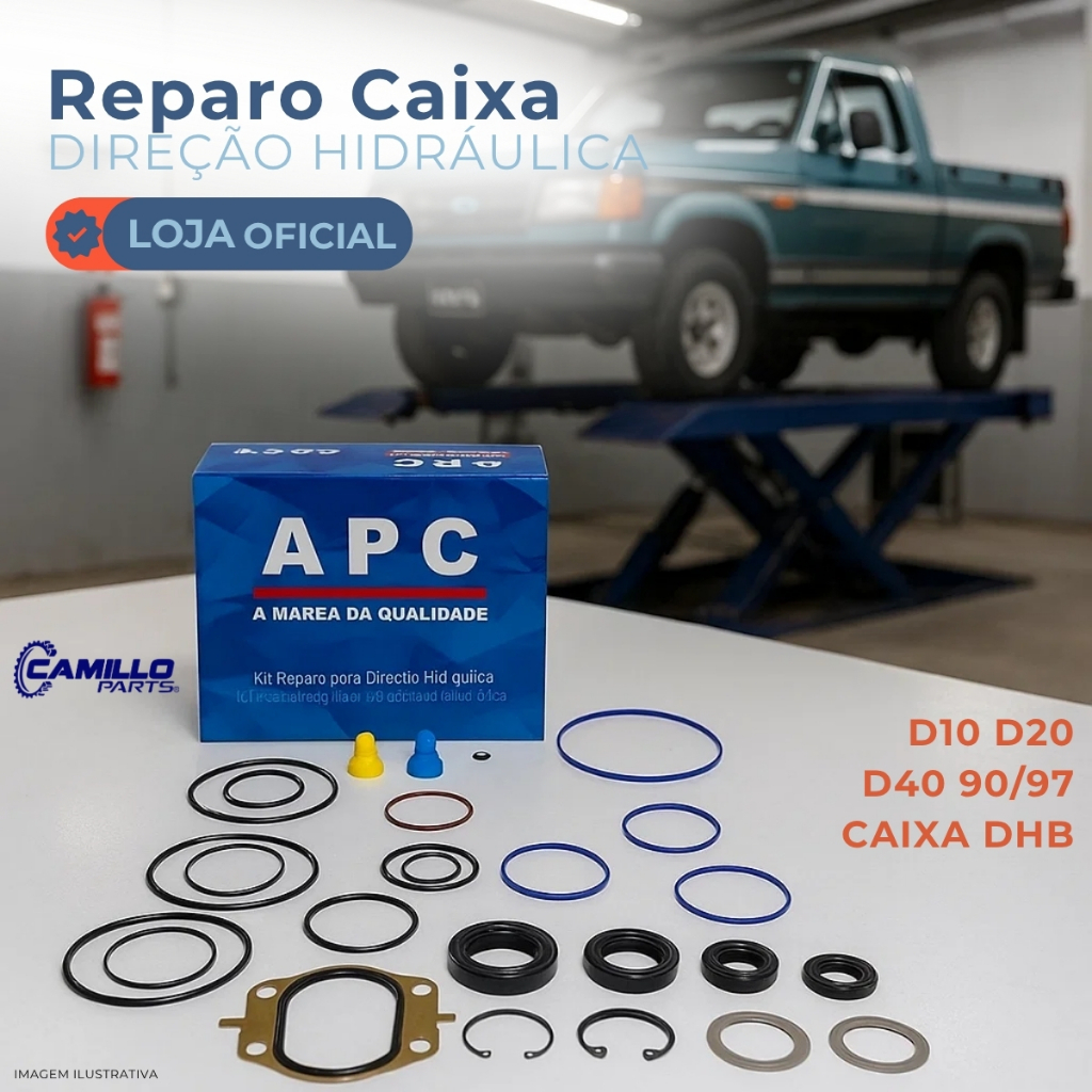 Reparo Caixa Direção Hidráulica D10 D20 D40 90/97 Caixa Dhb | Shopee Brasil