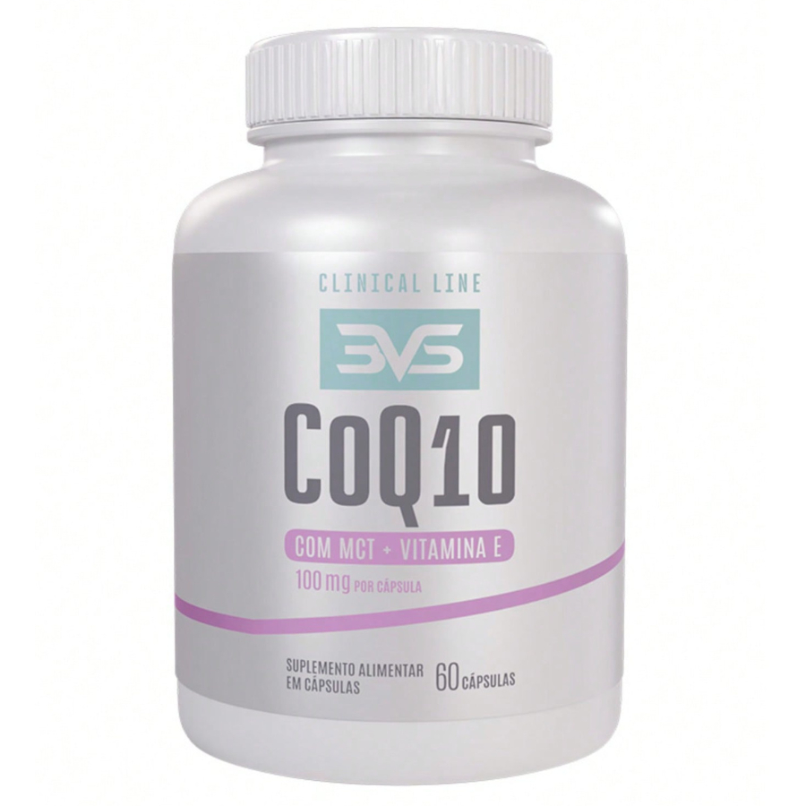 Coenzima Q10 Ubiquinol 100mg por capsula - 3VS Nutrition, com TMC+ ...