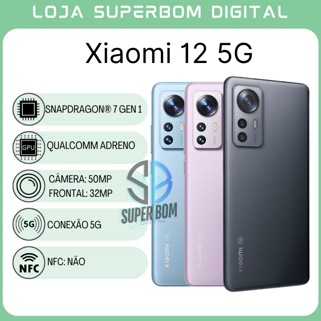 Xiaomi 12X em Promoção na Shopee Brasil 2025