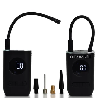 Mini Compressor de Ar Portátil Recarregável 150PSI com LED Digital para Carro Moto Bike e Bolas