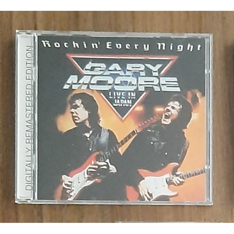Cd Gary Moore Rockin Every Night Live In Japan Shopee Brasil