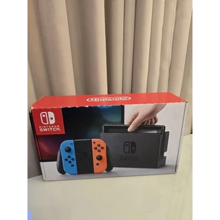 Caixa vazia original Nintendo Switch Standard leia