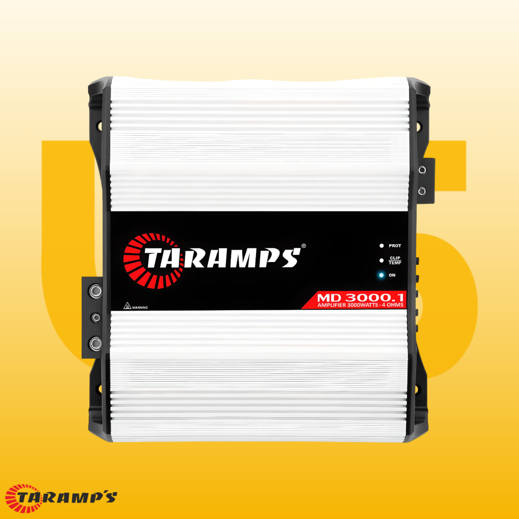 Módulo Amplificador Taramps MD 8000.1 - 1 Ohm / 1 Canal de 8000w