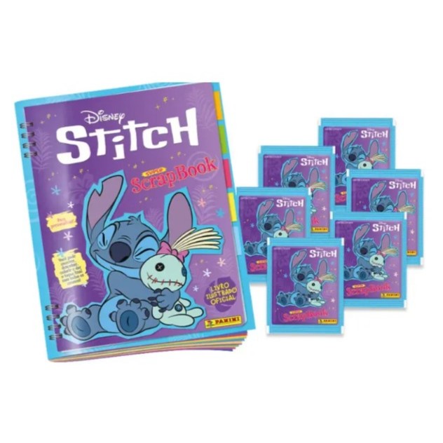 Panini Stitch 2 – Mon Super Scrapbook Album + 3 Pochettes De Stickers, 32 Pages