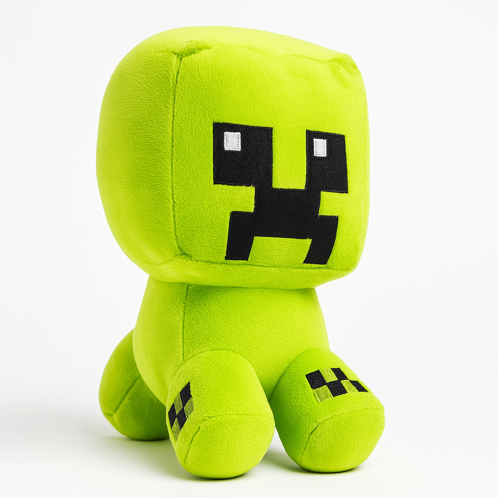 Pelúcia Creeper Minecraft - Fofa Colecionável - Presente Gamer 20cm ...