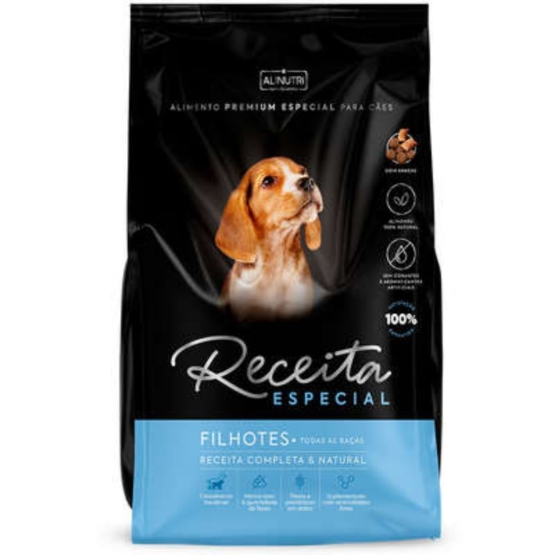 Ração Receita Especial Para Cães Filhote - Premium especial - Pacote ...