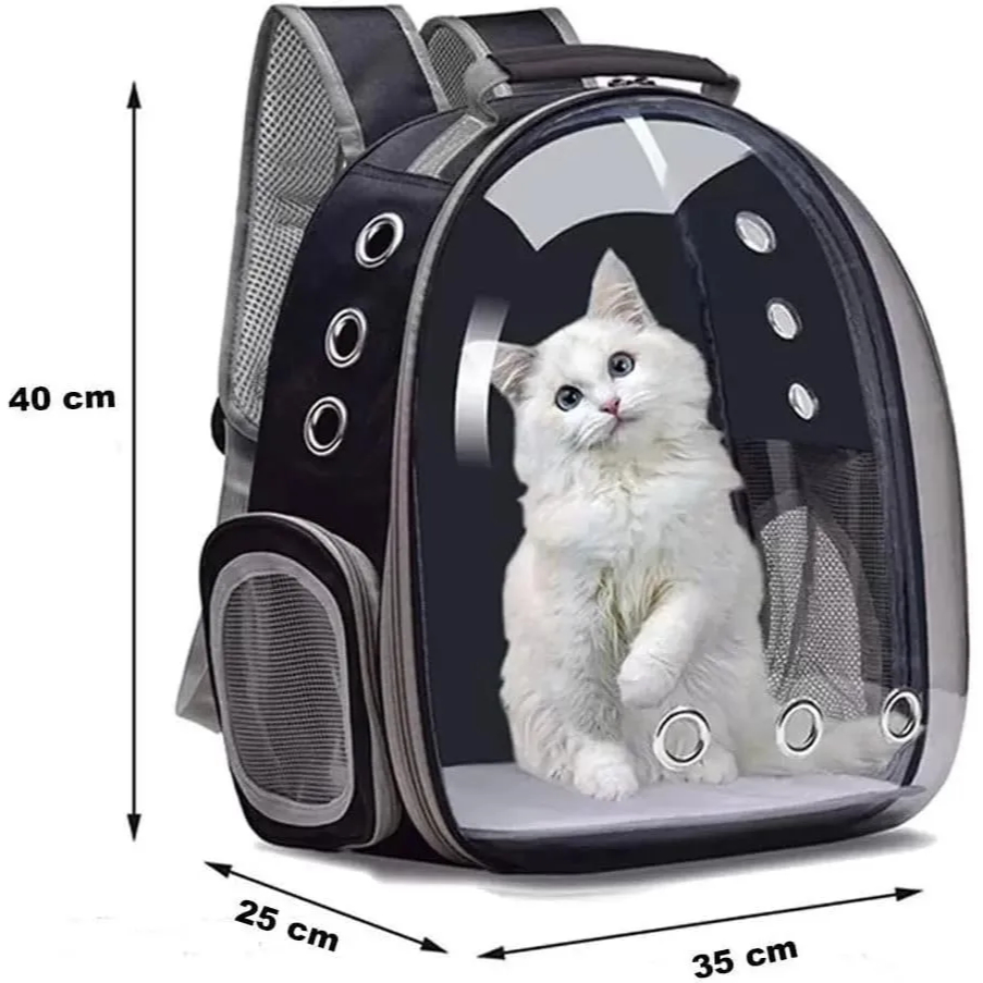 Mochila Bolsa Pet Visão Panorâmica Astronauta Color Gato Ou Cachorro