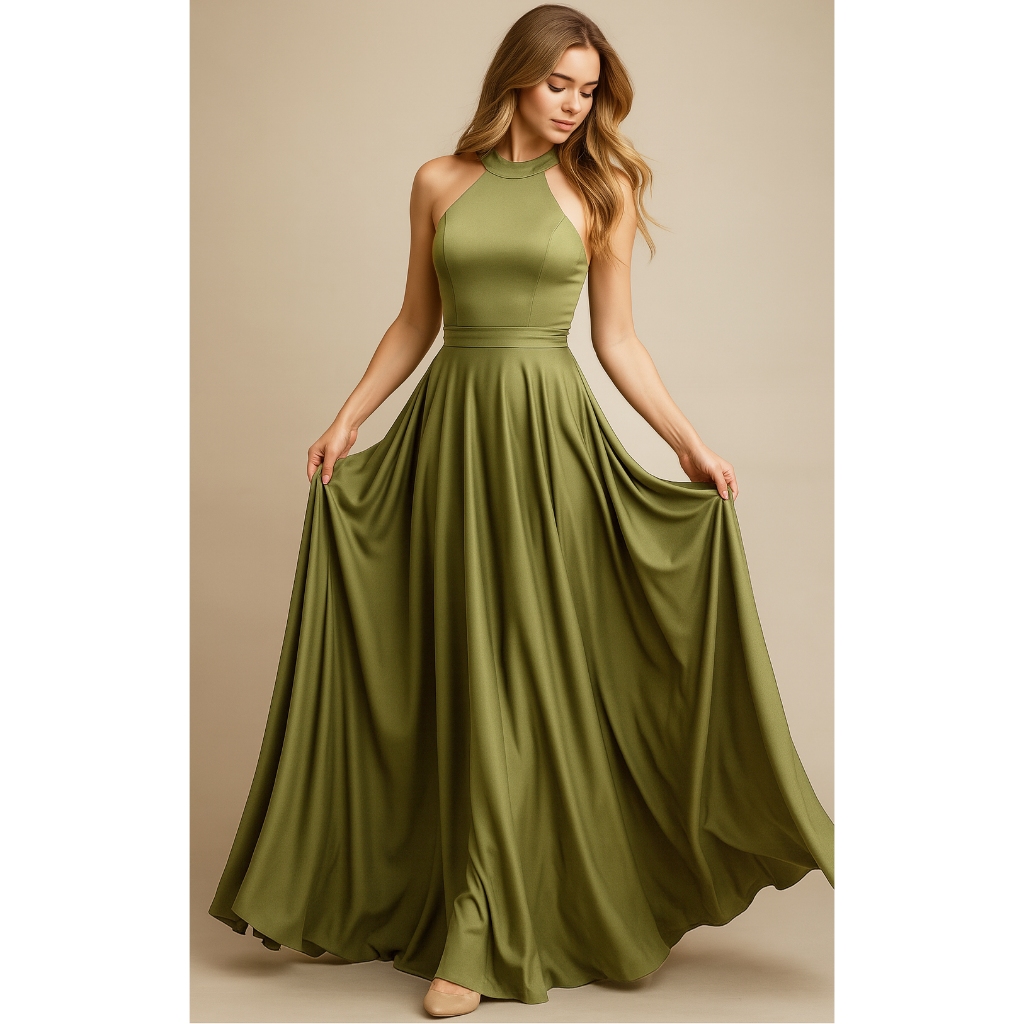 Vestido Longo de Malha Fria na Black Friday 2025 | BuscaProdutos